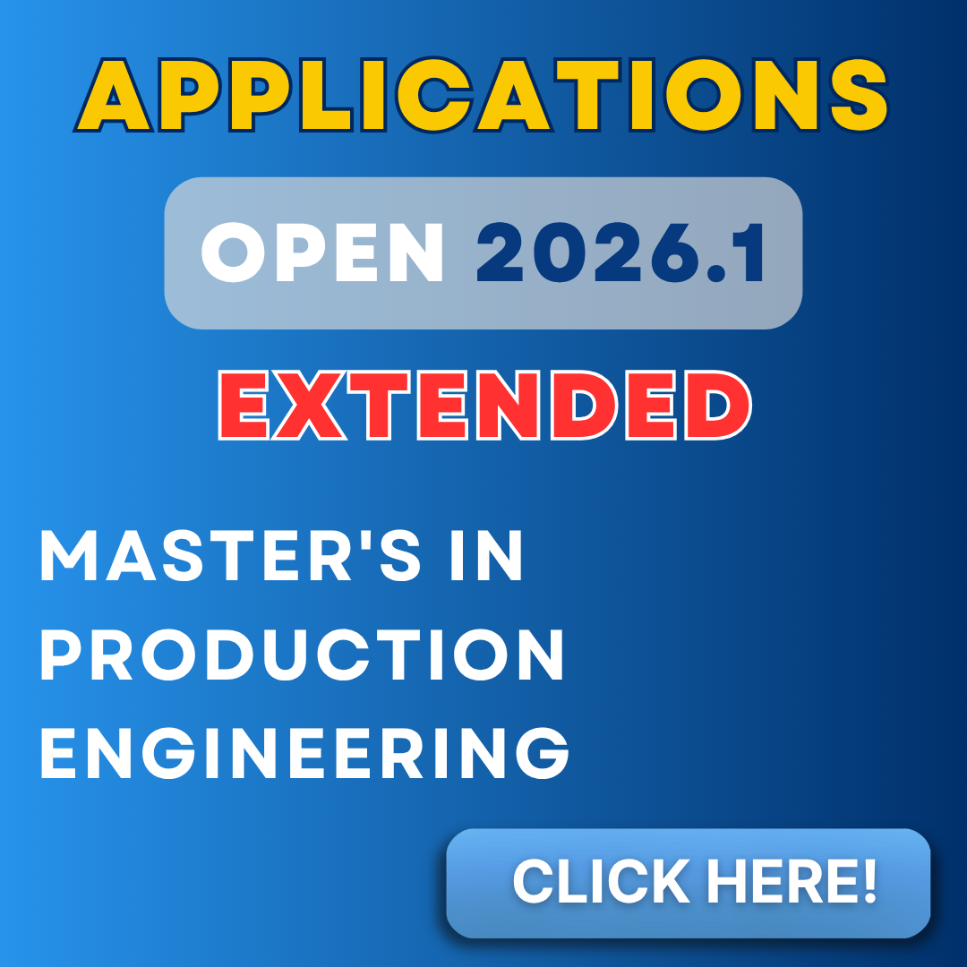 Inscrições Abertas 2026.1 – Mestrado em Engenharia de Produção